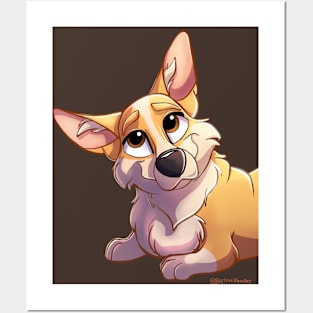 Cutest Corgi Posters and Art